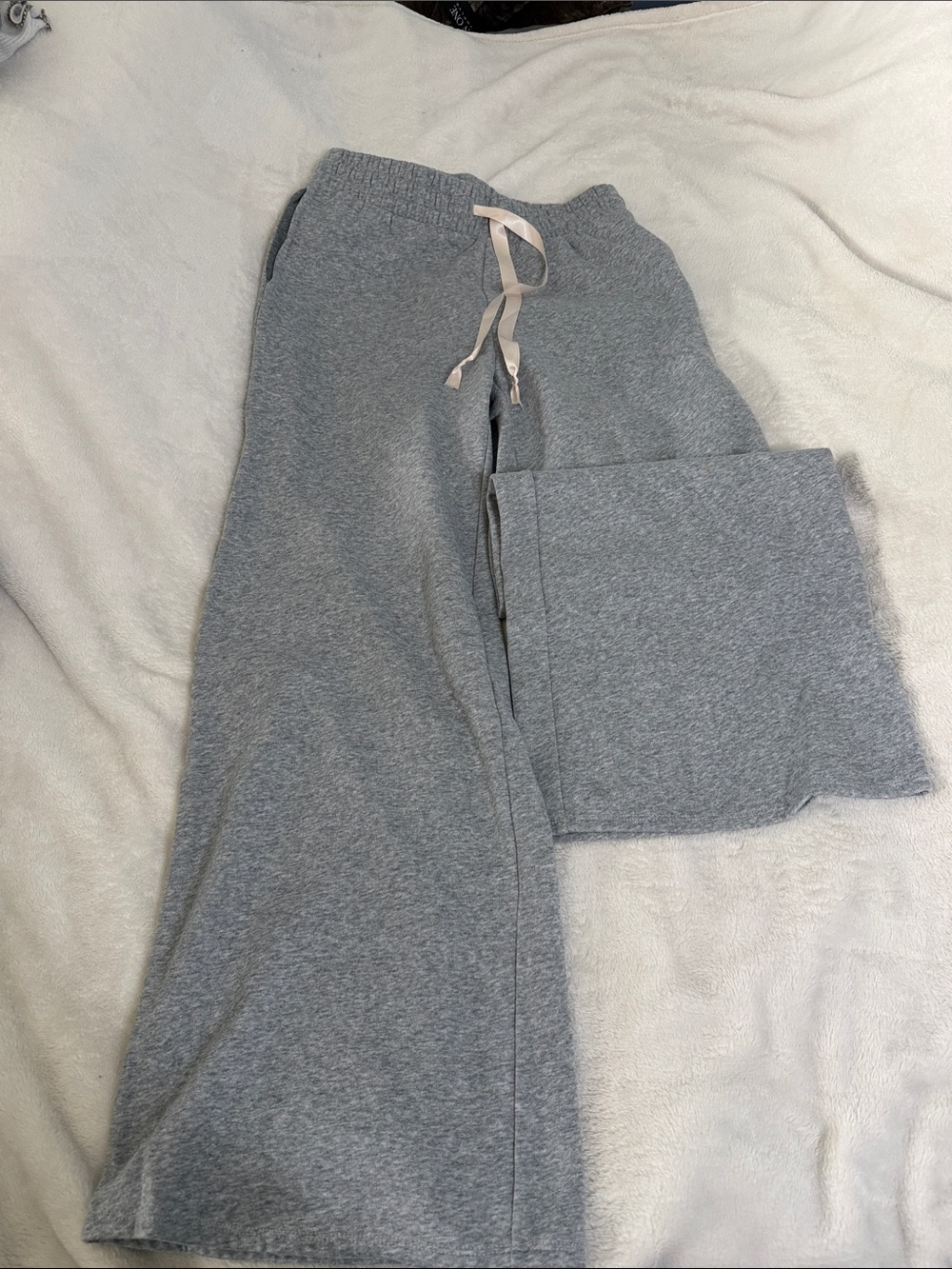 Victoria's Secret Gray Wide Leg Lounge Pants